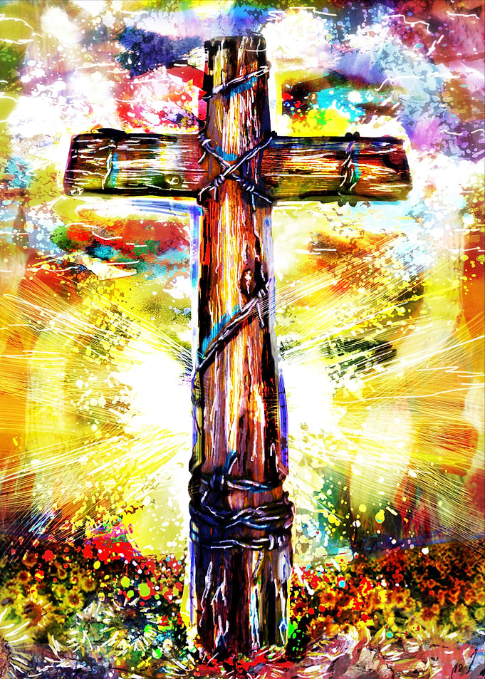 Christian Cross Art