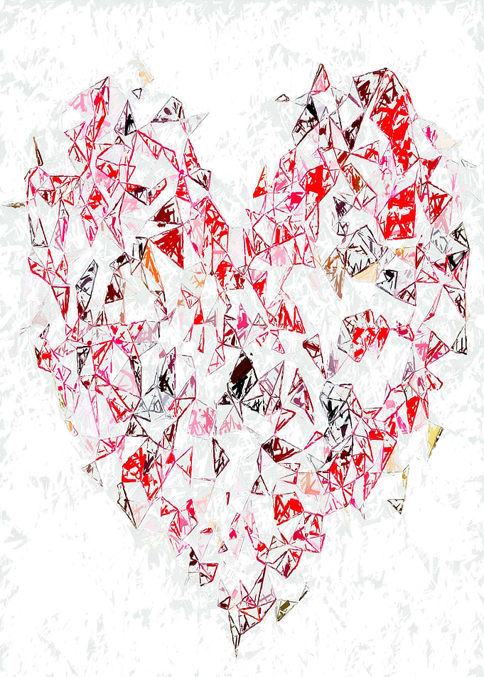 red heart