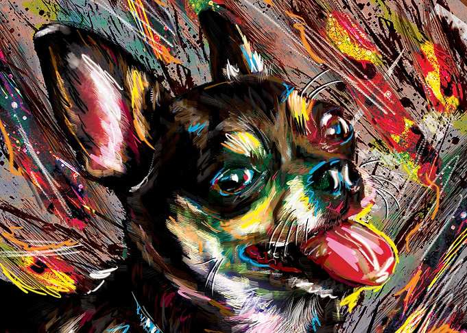 Chihuahua Dog Pet Art