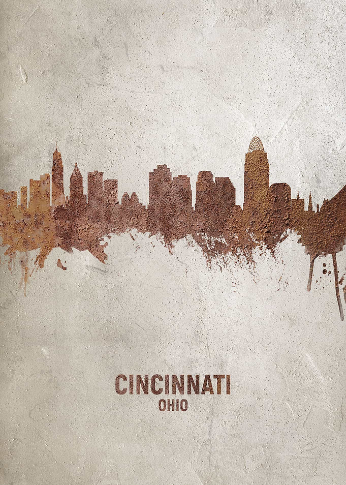 Cincinnati Ohio Skyline