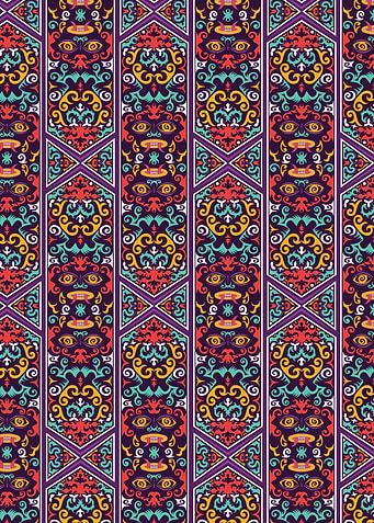 dayak borneo pattern