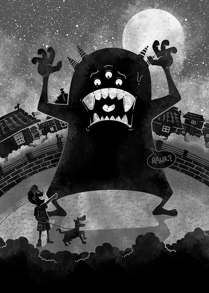 A Monster Who Doesnt Scary
