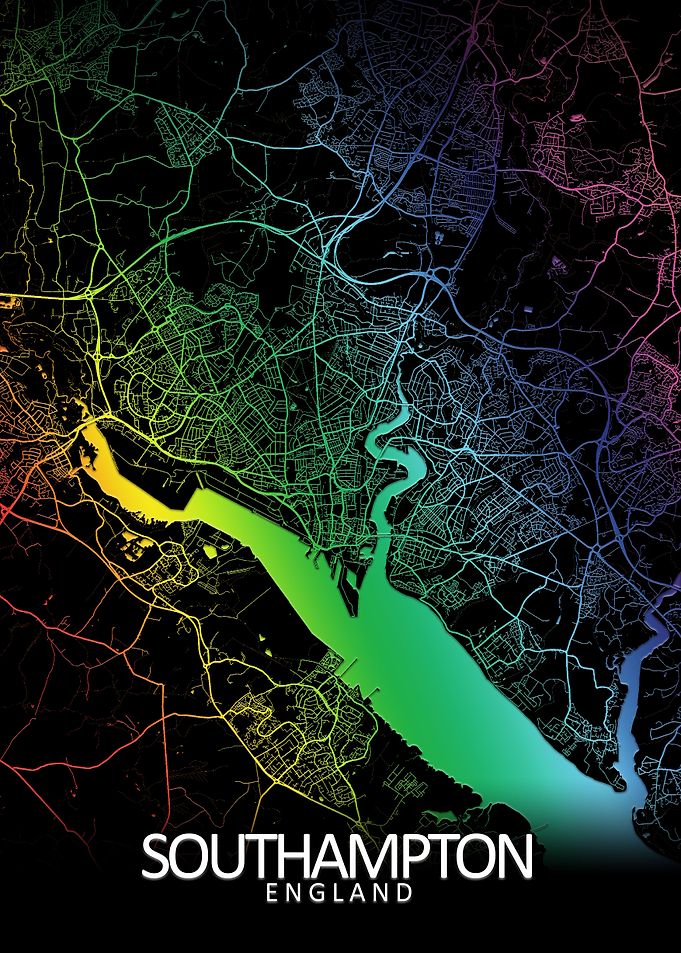 Southampton Rainbow Map