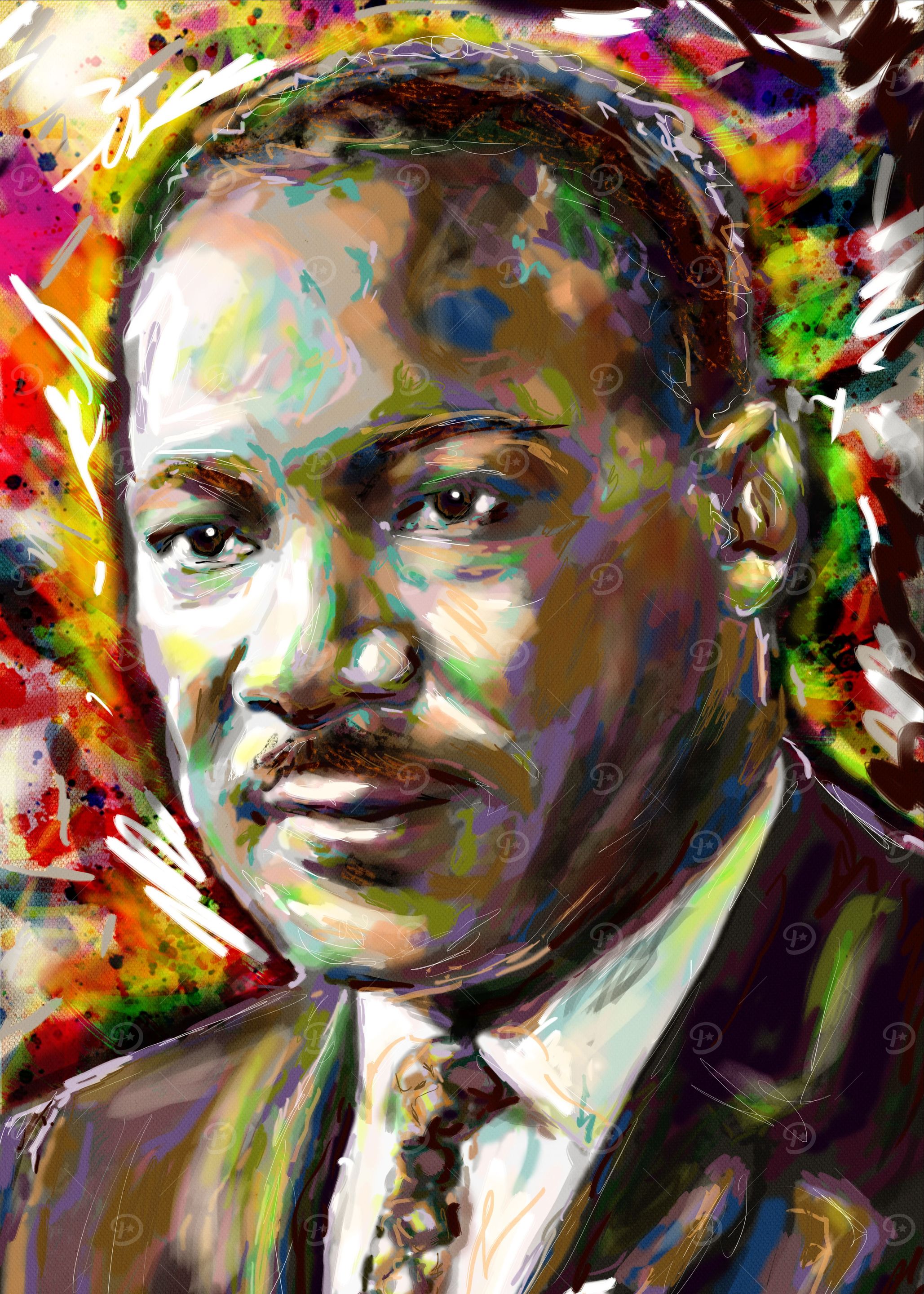 Martin Luther King MLK Art