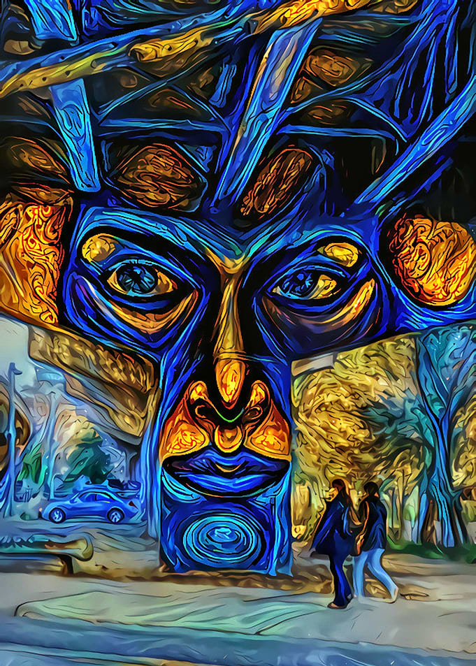 Street Art God