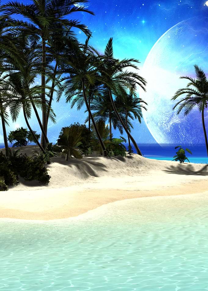 Tropical island