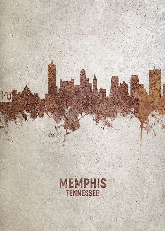 Memphis Tennessee Skyline