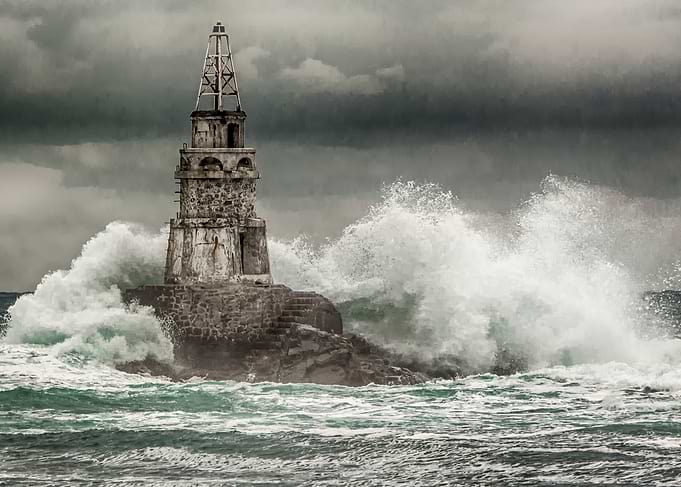The lonely beacon