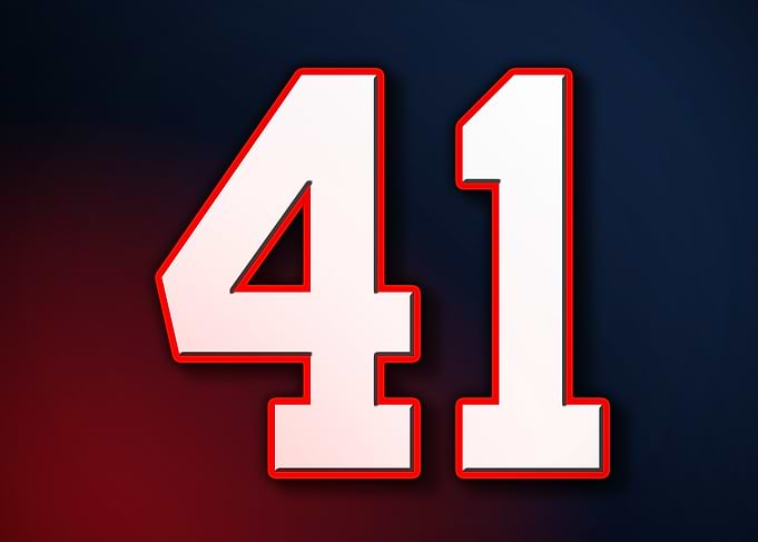 41 Jersey Patriot Patriots