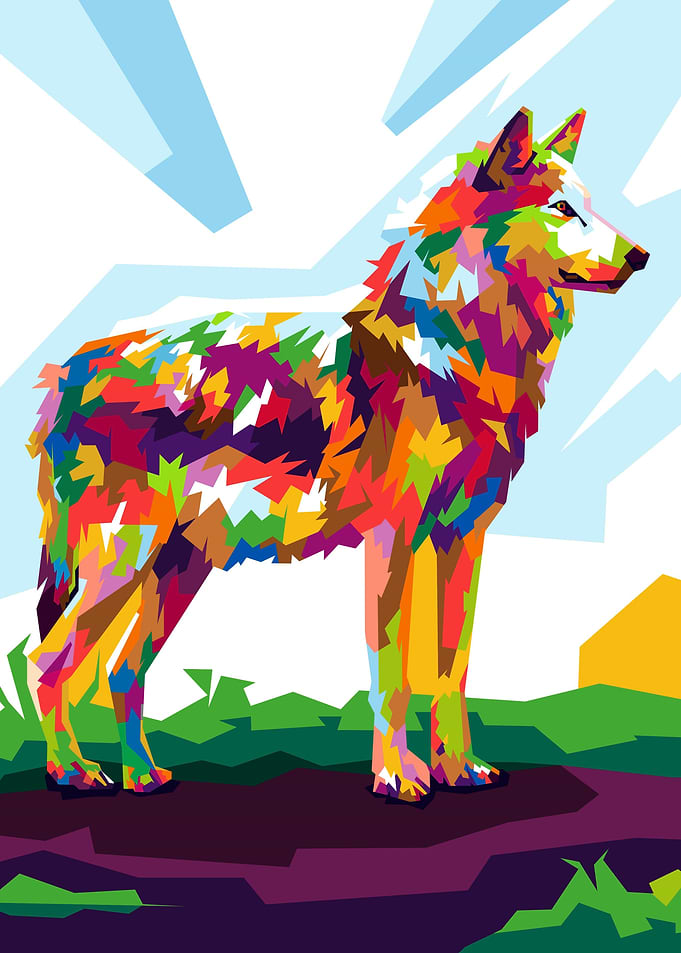 wolf in wpap