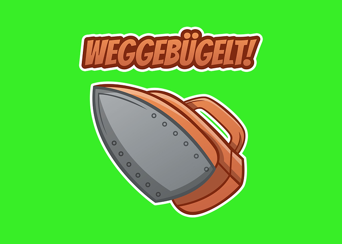 Weggebuegelt