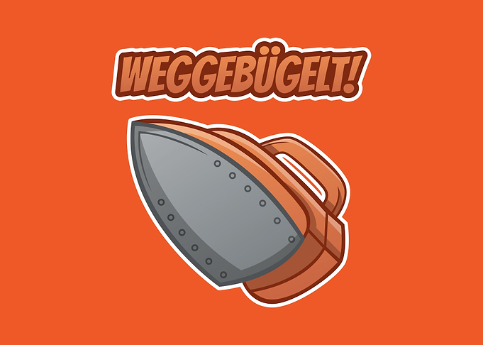 Weggebuegelt