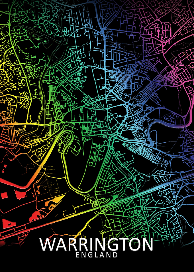 Warrington Rainbow Map
