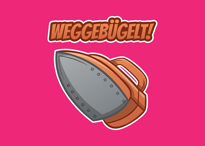 Weggebuegelt