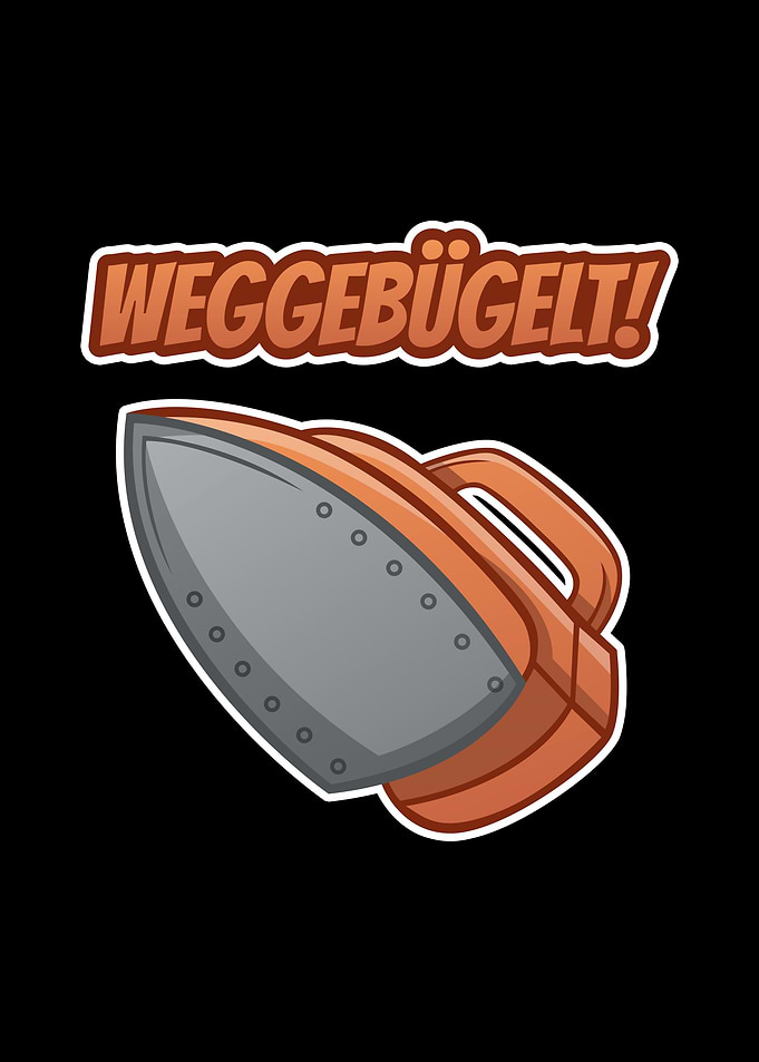 Weggebuegelt