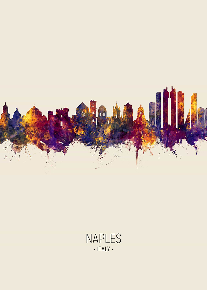 Naples Italy Skyline