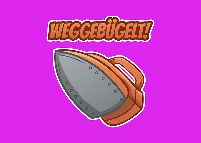 Weggebuegelt