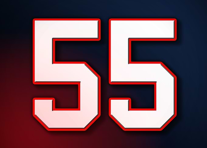 55 Jersey Patriot Patriots