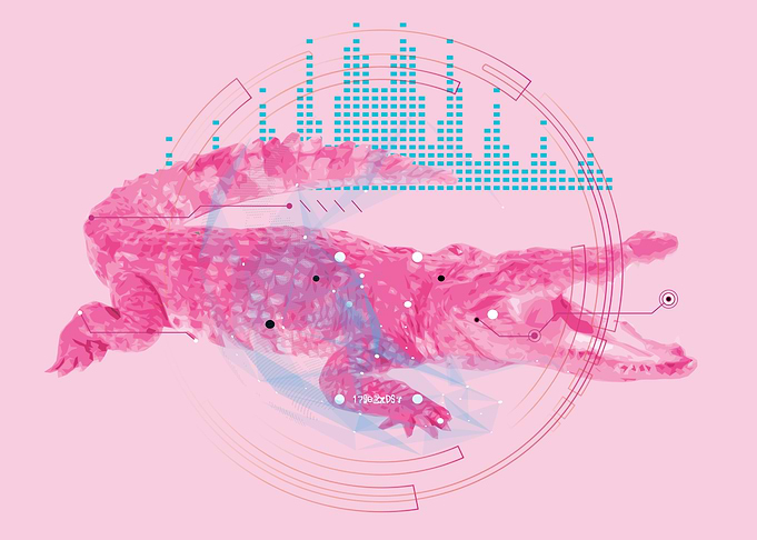 Pink Crocodile