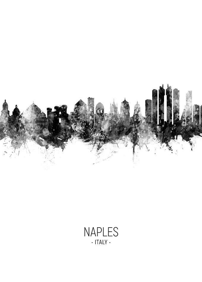 Naples Italy Skyline