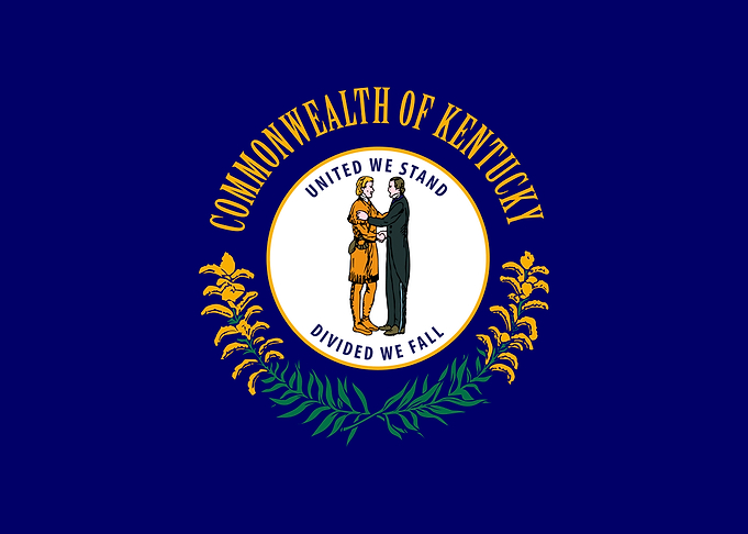 Kentucky flag USA