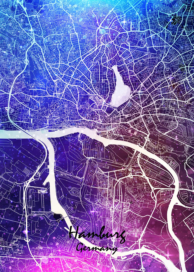 Hamburg City Map