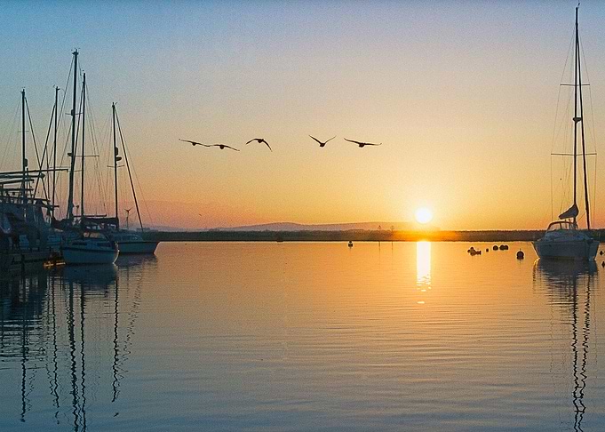 Calm waters