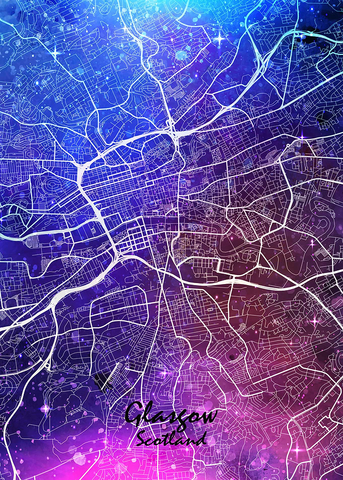 Glasgow City Map