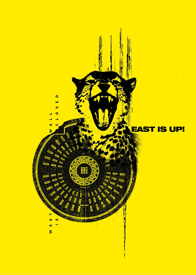 East is up