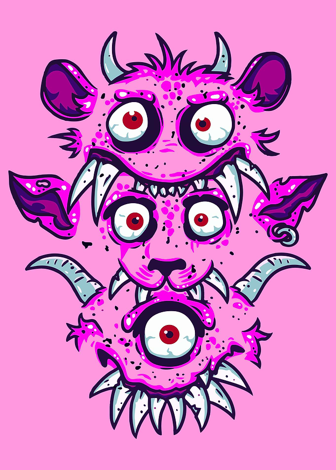 Monster funny