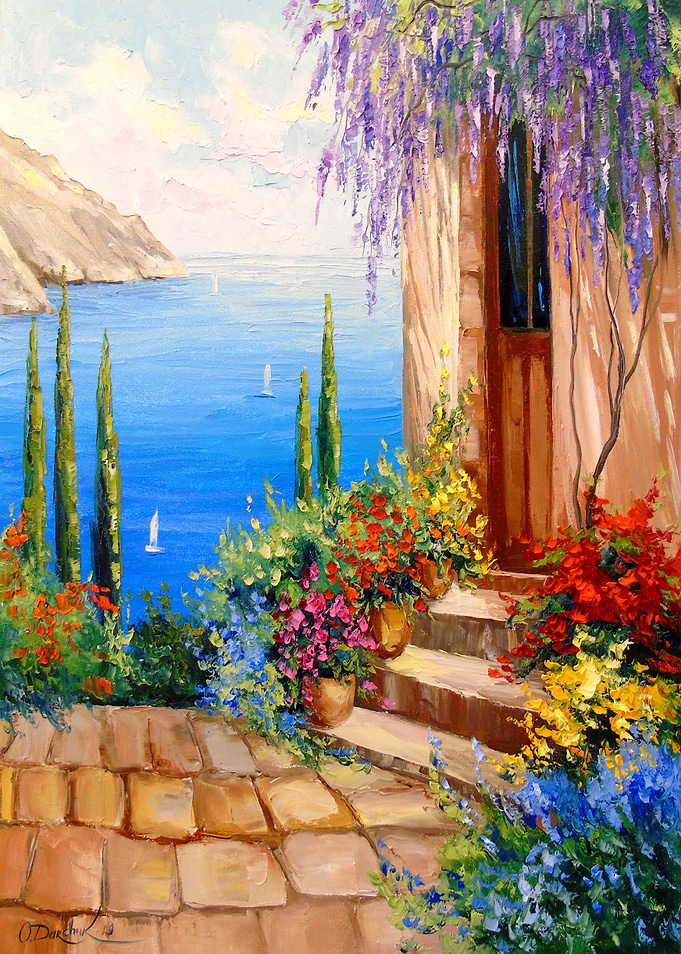 Morning by the sea