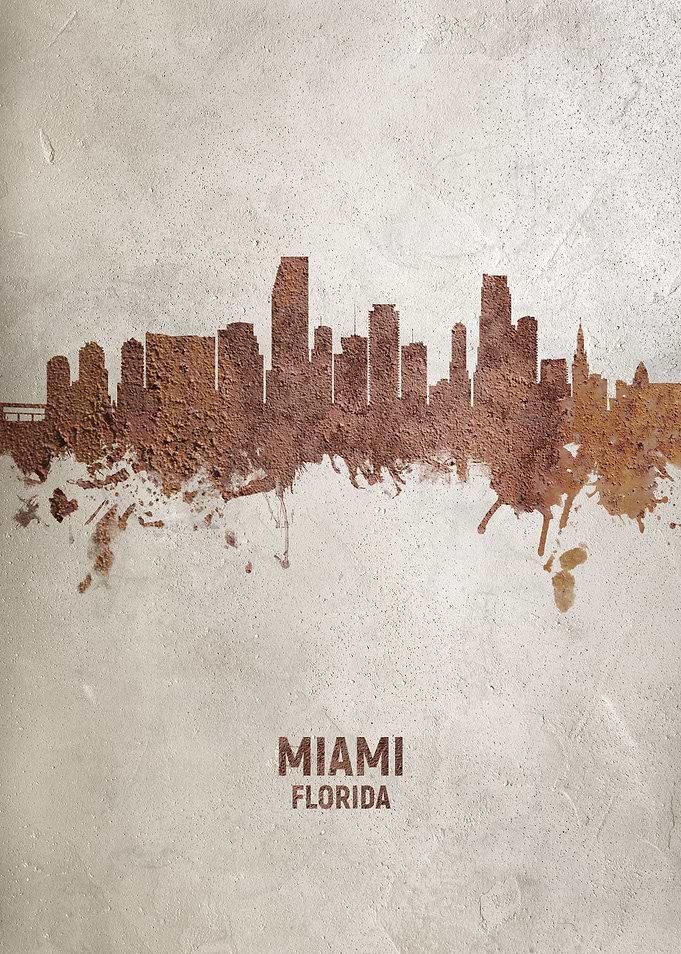 Miami Florida Skyline