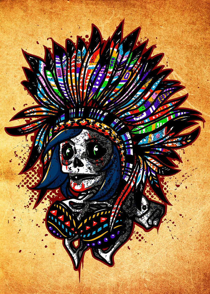 indien skull