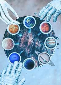 Coffee Mug Solar System