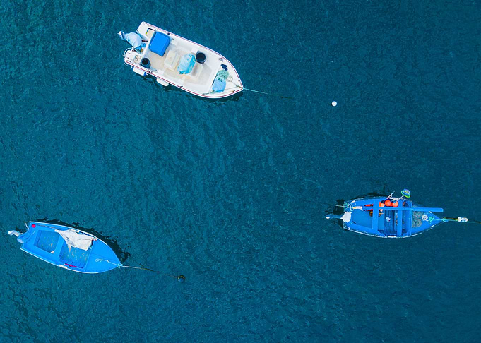 Old fishing boats