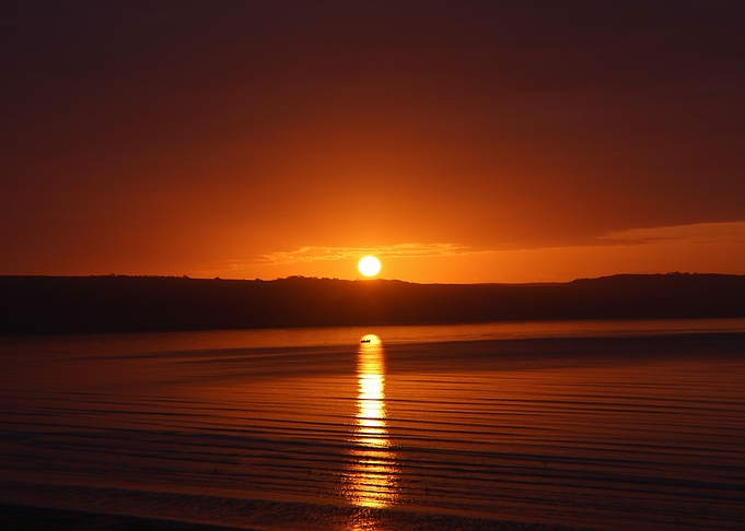 England sunrise