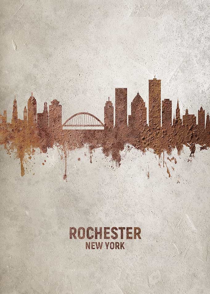 Rochester New York Skyline