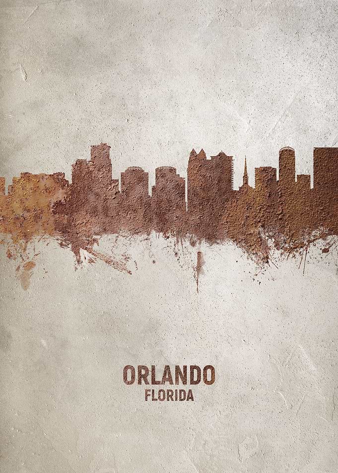 Orlando Florida Skyline