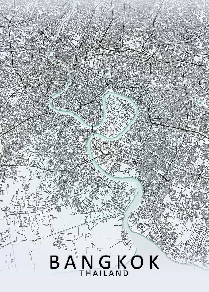 Bangkok White City Map