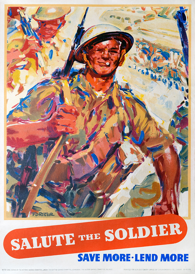 Save More WW2 Poster