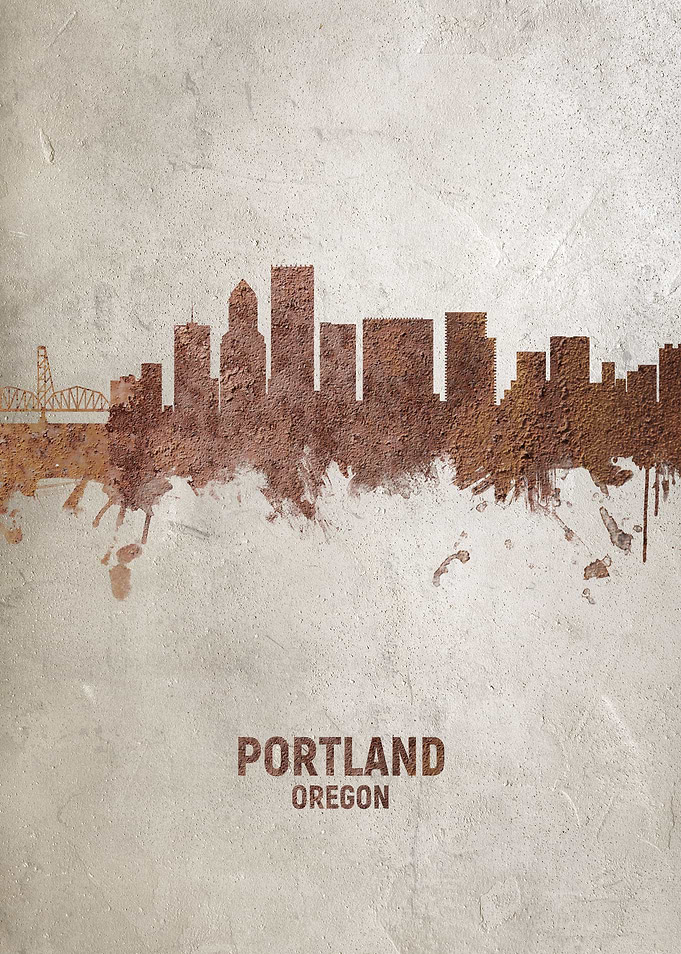 Portland Oregon Skyline