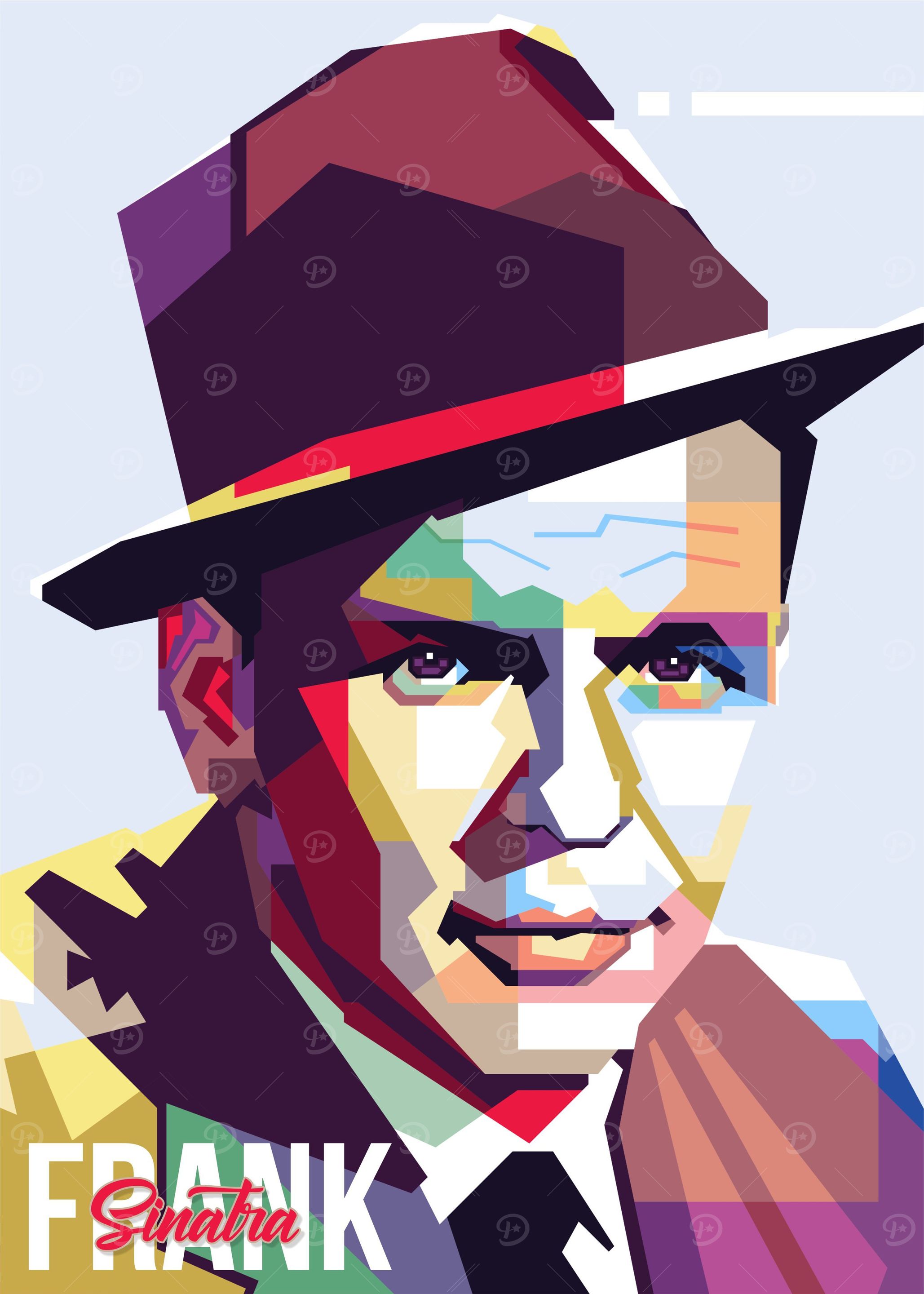 WPAP Frank Sinatra Popart