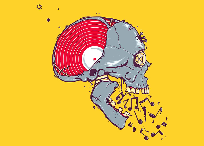 Vinyl Skull