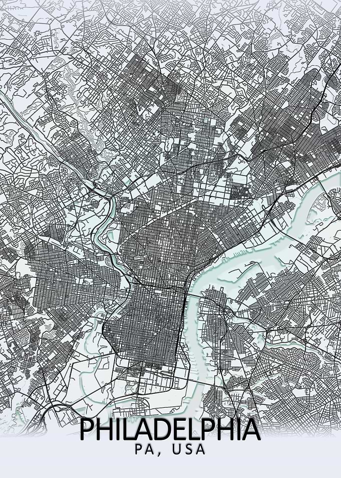 Philadelphia White CityMap