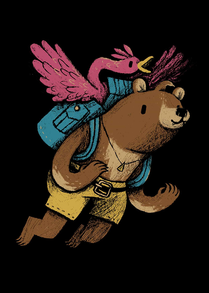 flight of the honey bear