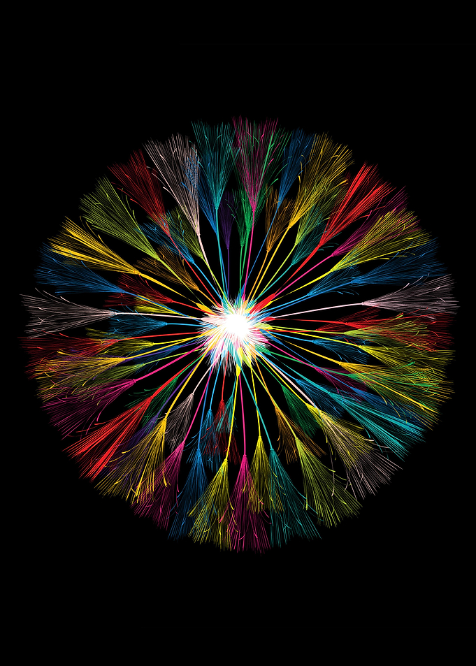 Funky dandelion