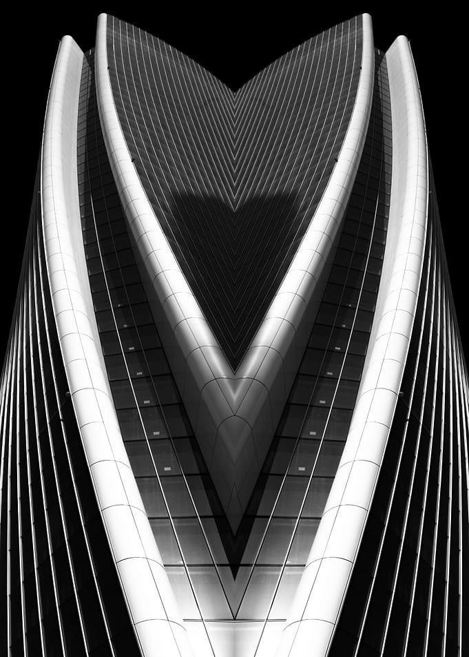 Mechanical Tail Abstract