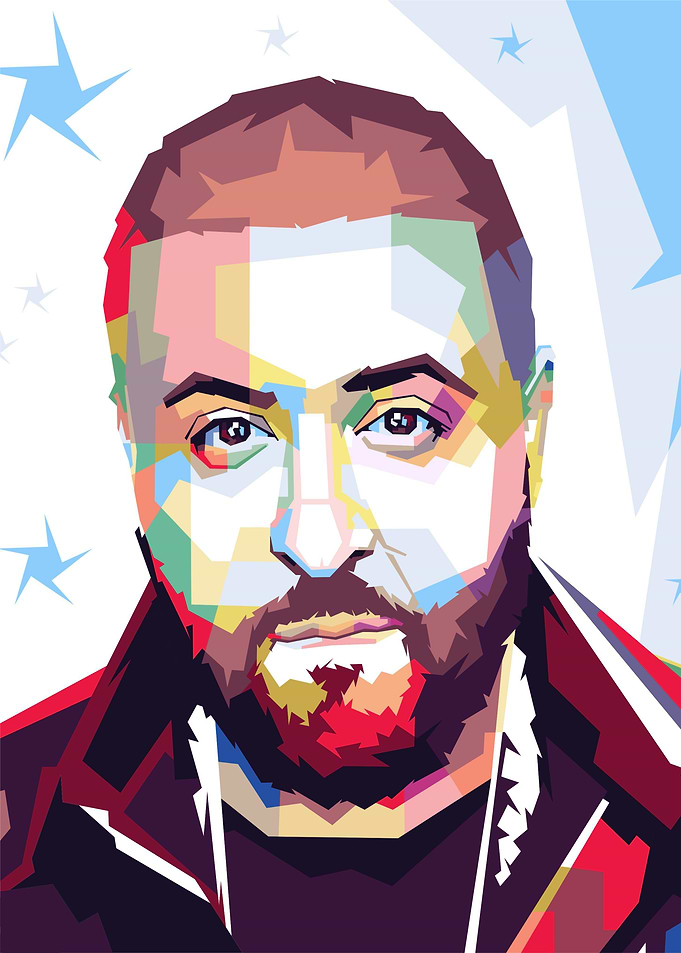 DJ Khaled popart