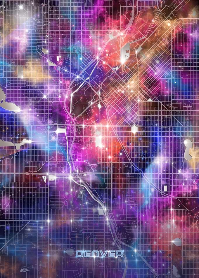 denver map galaxy