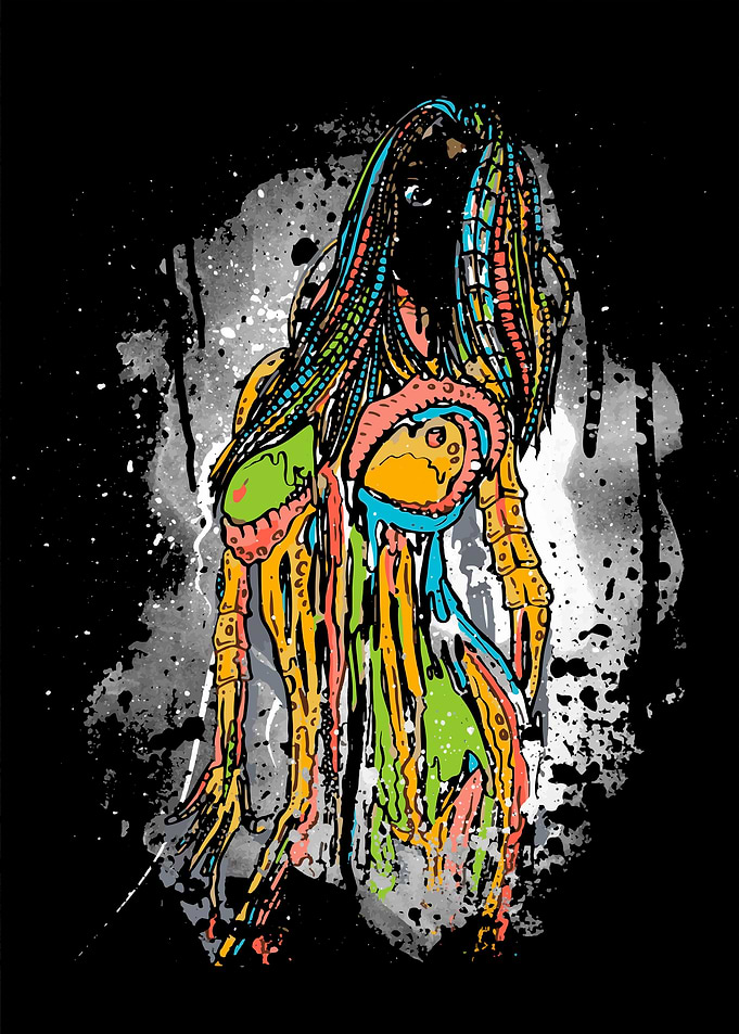 psychedelic women